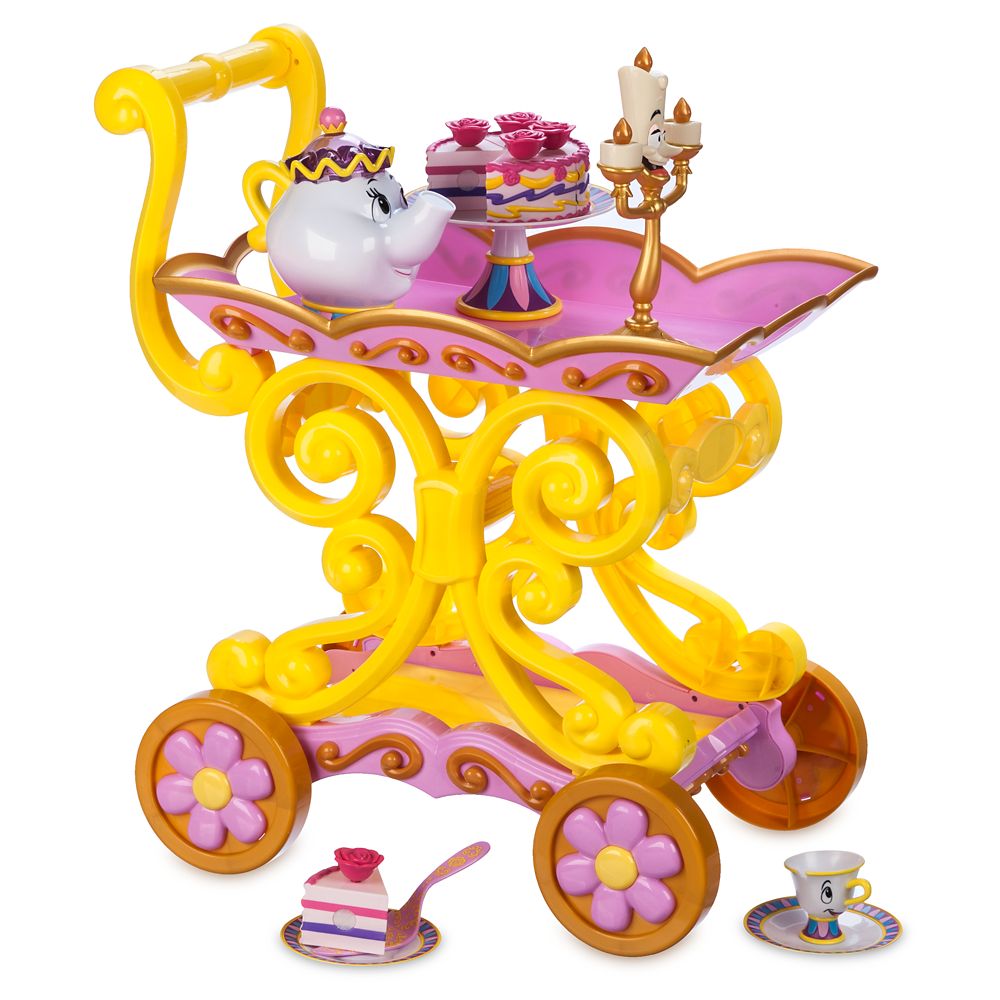 Belle ''Be Our Guest'' Singing Tea Cart Play Set Beauty and the Beast