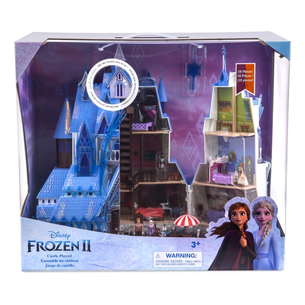 Frozen 2 Disney Castello Arendelle Pieghevole, Casa Delle Bambole Gioco  Hasbro