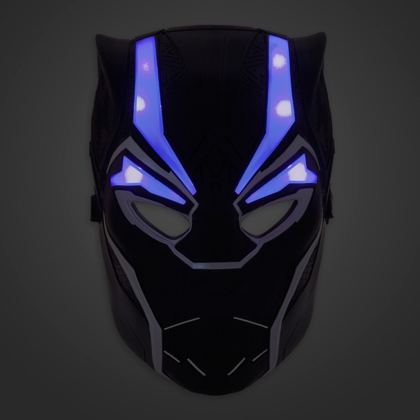 Black Panther Light-Up Mask with Sound for Kids