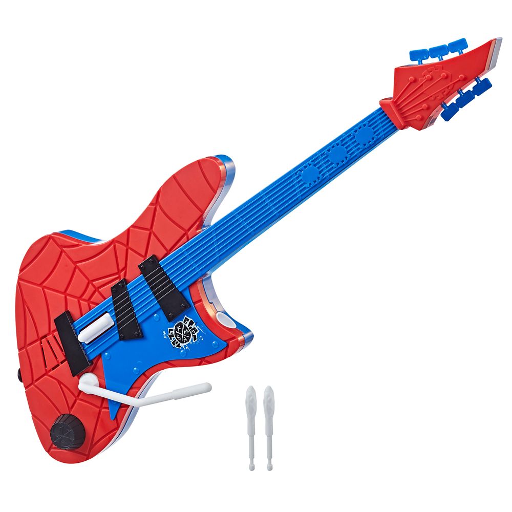 Spider-Man: Across the Spider-Verse Spider-Punk Web Blast Guitar was released today