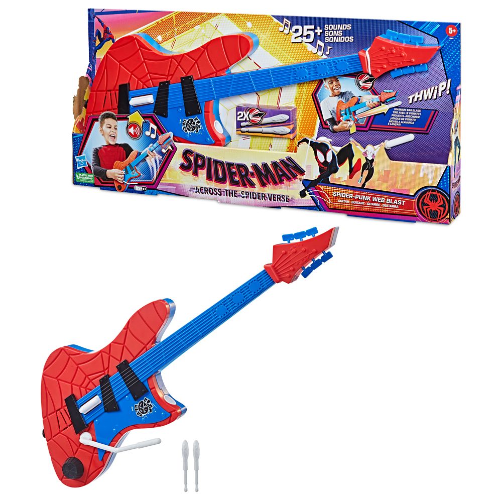 Spider-Man: Across the Spider-Verse Spider-Punk Web Blast Guitar