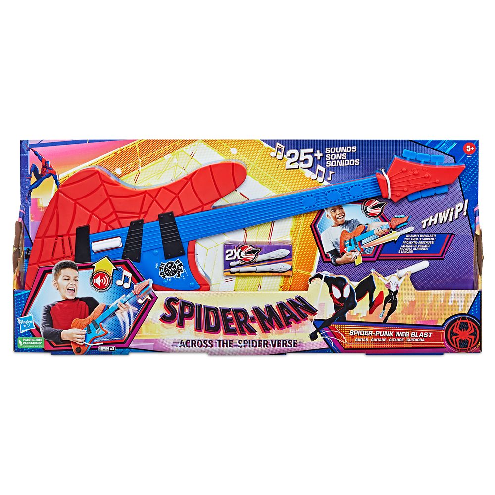 Spider-Man: Across the Spider-Verse Spider-Punk Web Blast Guitar