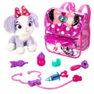 Minnie Mouse On-the-Go Pet Vet Backpack with Cream Puff Plush Play Set – Disney Junior