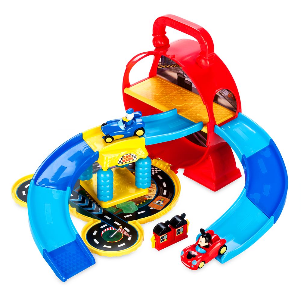 Mickey Mouse and Donald Duck Stow 'N Go Garage Play Set