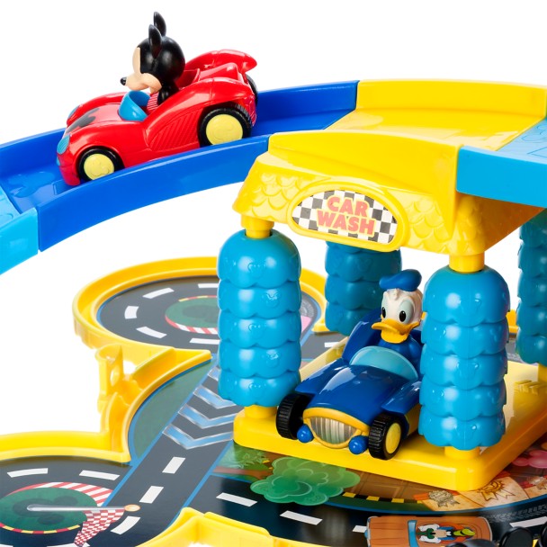 Mickey Mouse and Donald Duck Stow 'N Go Garage Play Set