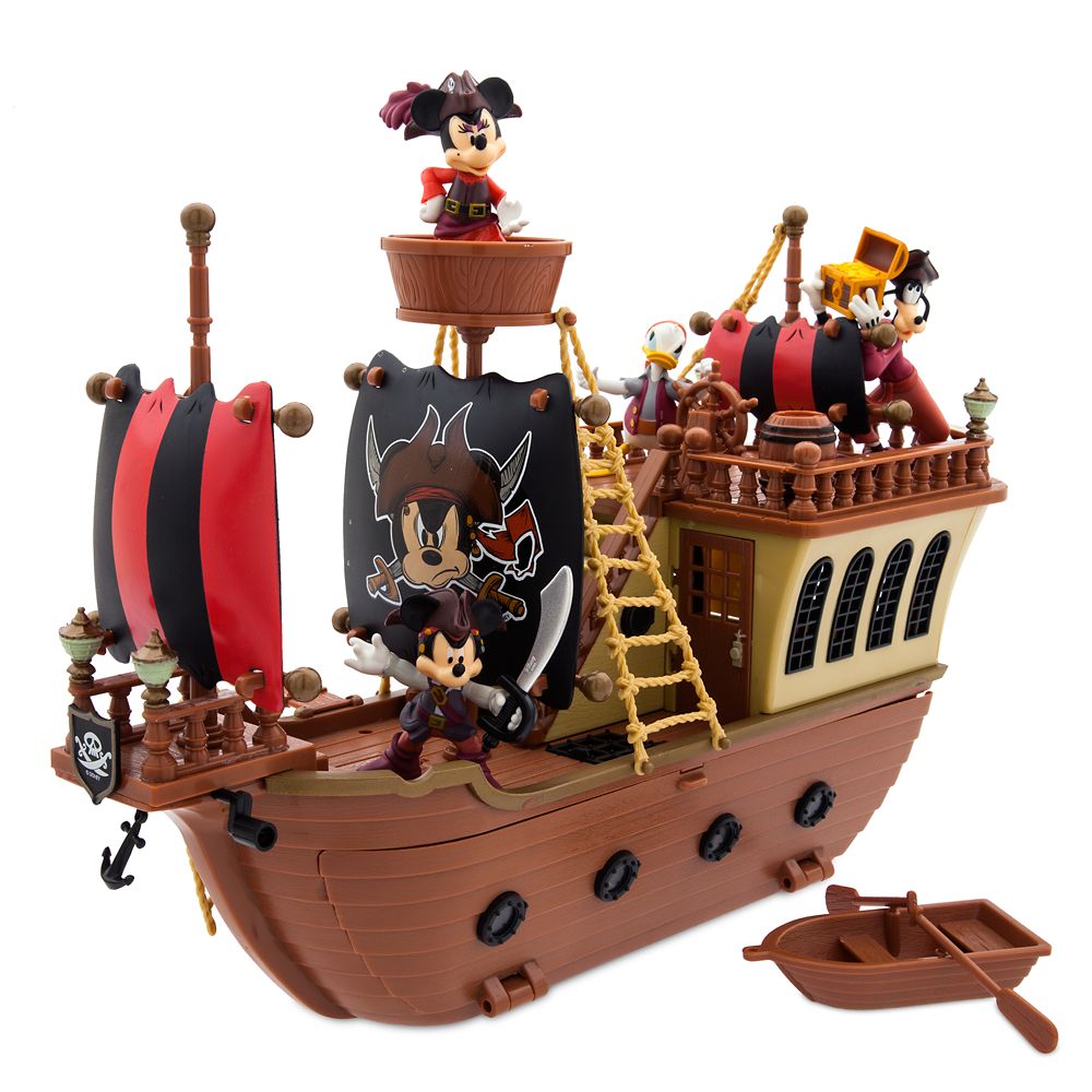 Mickey Mouse and Friends Pirate Ship Play Set  Pirates of the Caribbean Official shopDisney