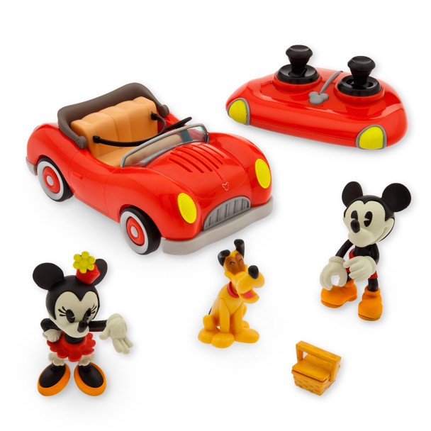 Mickey and Minnie's Runaway Railway Remote Control Roadster Set
