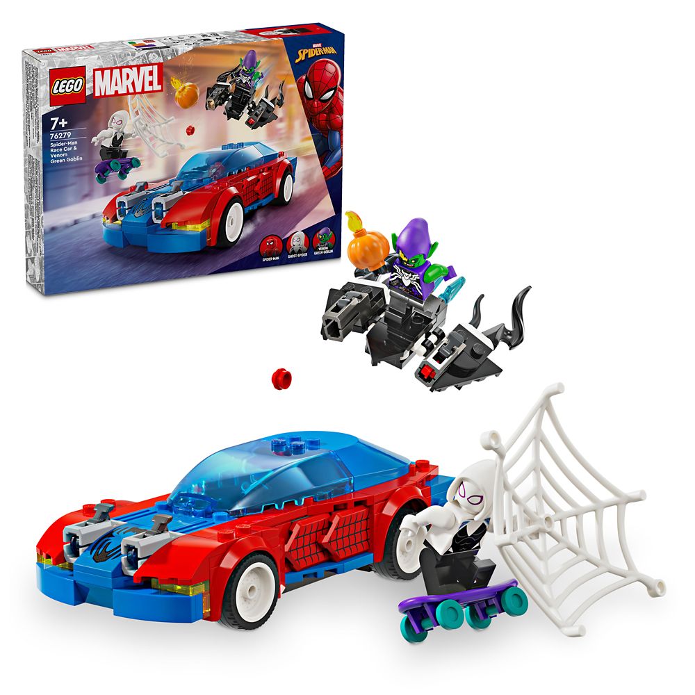 LEGO® Marvel Spider-Man Race Car & Venom Green Goblin 76279