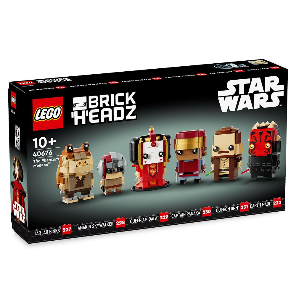 LEGO Star Wars: The Phantom Menace Brick Headz Figure Set 40676