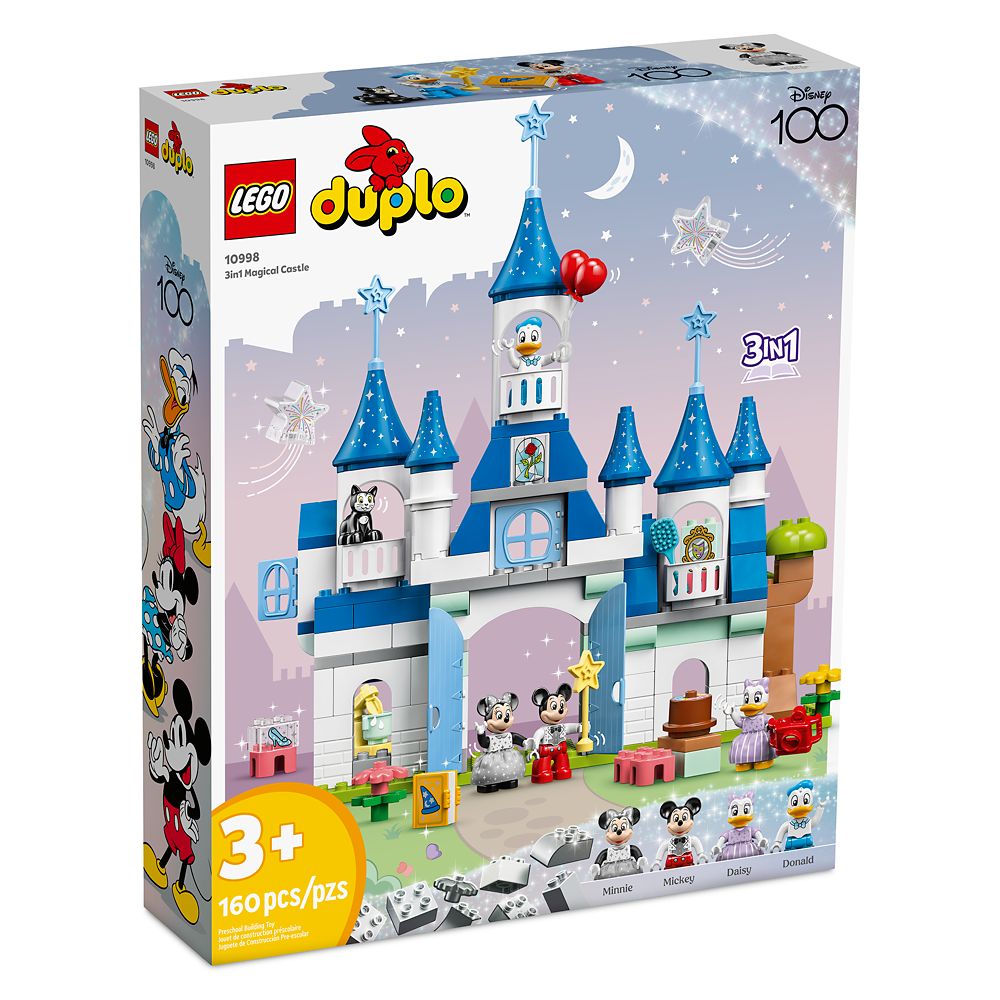 LEGO DUPLO 3 In 1 Magical Castle 10998 – Disney100