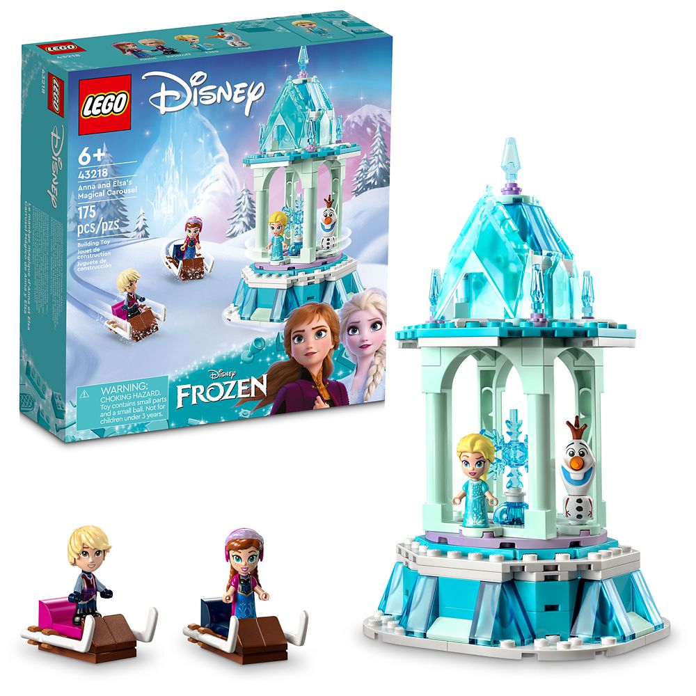 LEGO Anna and Elsa’s Magical Carousel – 43218 – Frozen now available