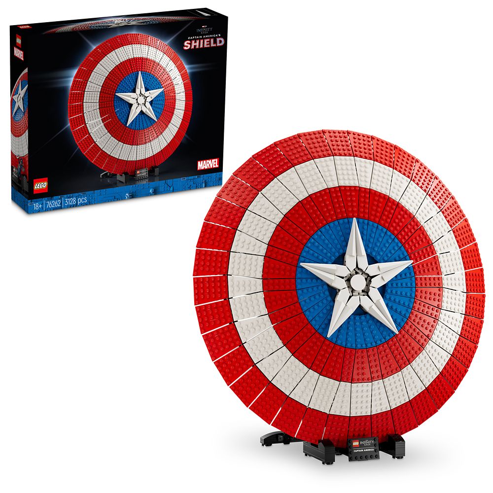 LEGO Captain America's Shield 76262 The Infinity Saga Official shopDisney