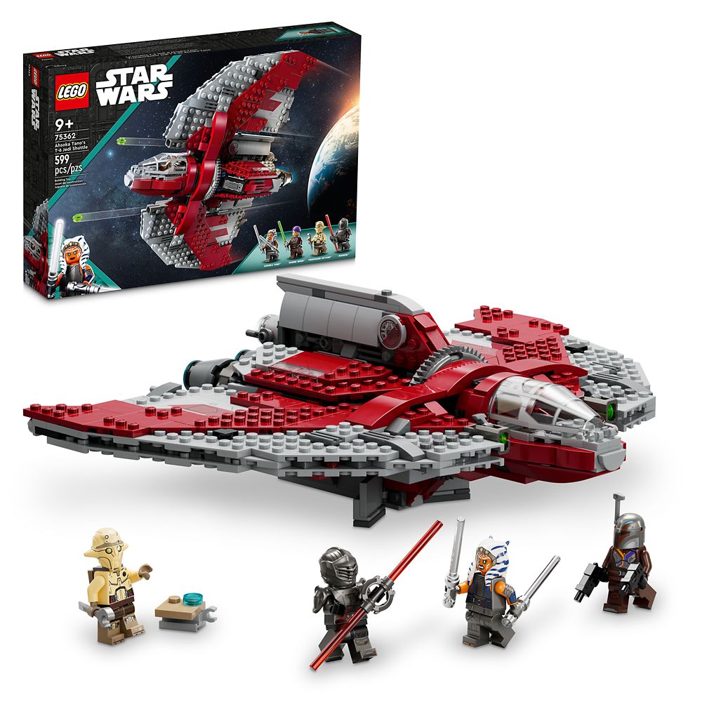 LEGO Ahsoka Tanos T-6 Jedi Shuttle  75362  Star Wars Official shopDisney