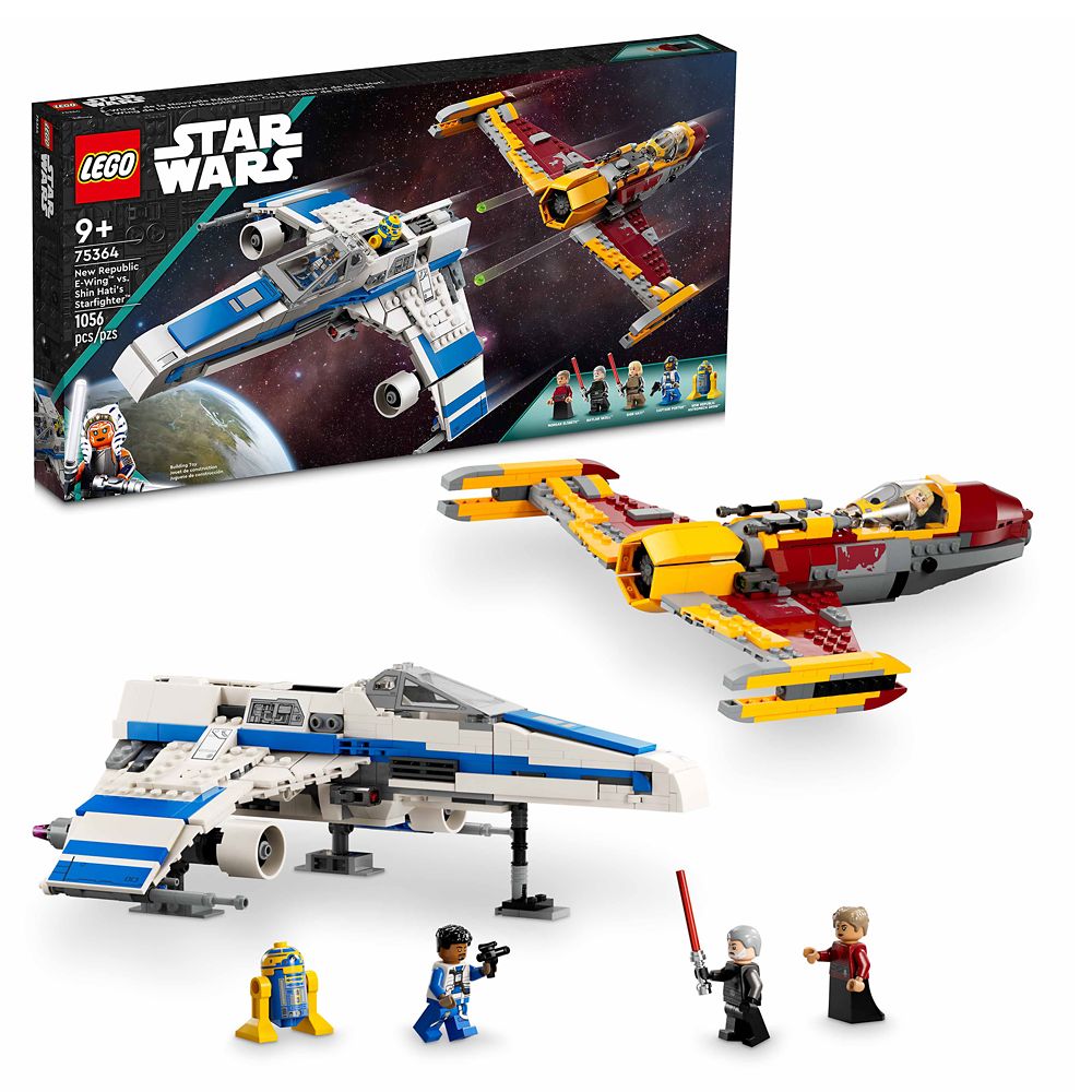 LEGO New Republic E-Wing vs. Shin Hati’s Starfighter – 75364 – Star Wars now out