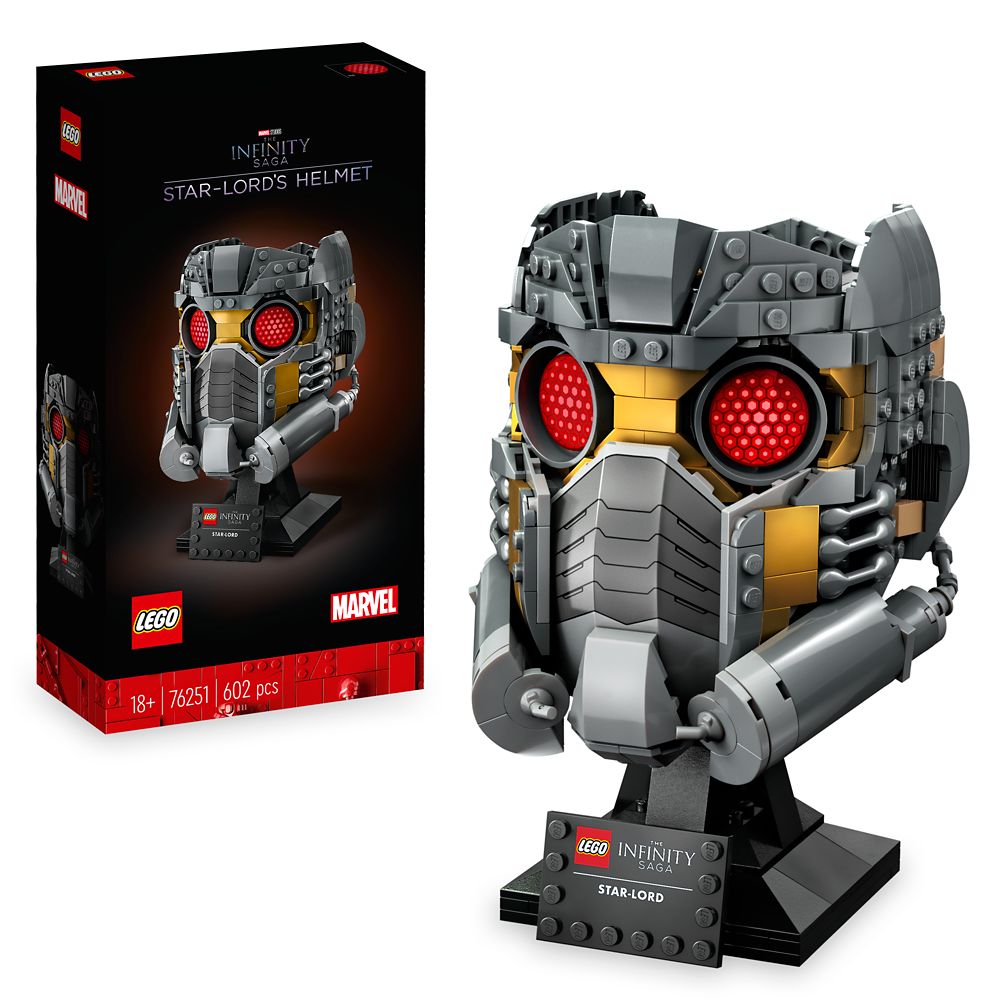 LEGO Star-Lord’s Helmet 76251 – The Infinity Saga is now out for purchase