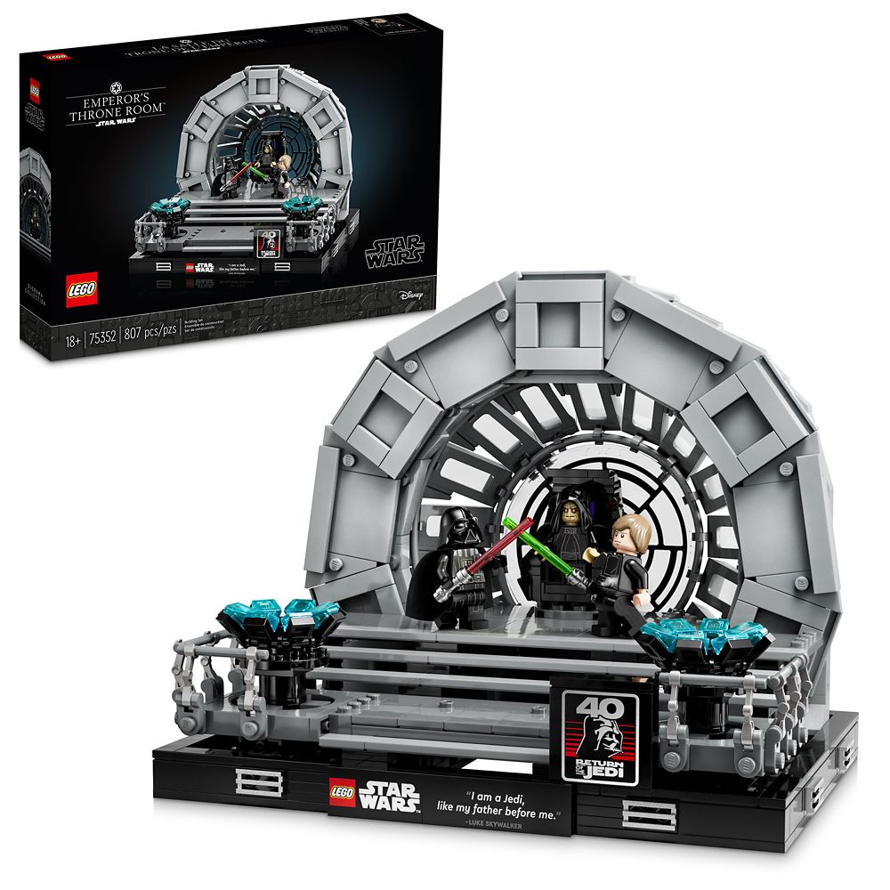 LEGO Emperor’s Throne Room Diorama 75352 – Star Wars: Return of the Jedi now available for purchase