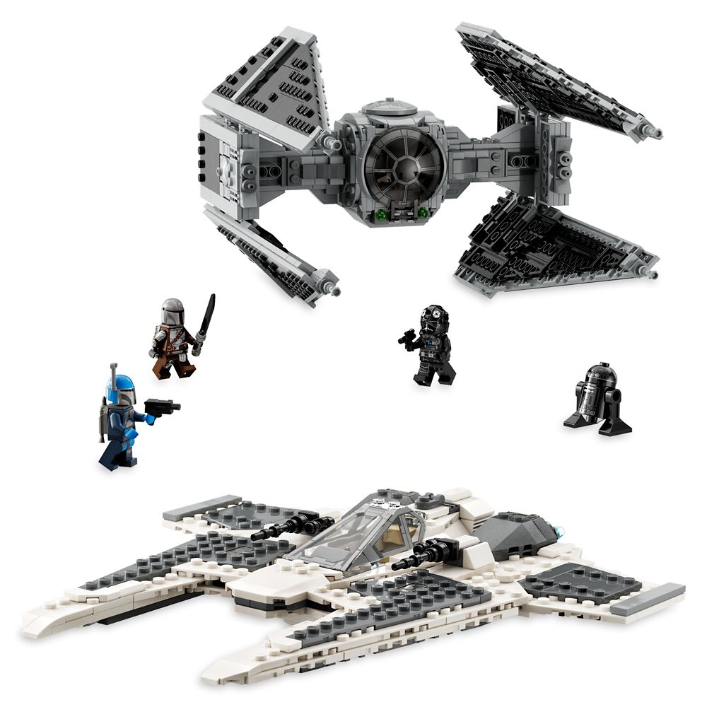 LEGO Mandalorian Fang Fighter vs. TIE Interceptor – Star Wars: The Mandalorian – 75348 is here now
