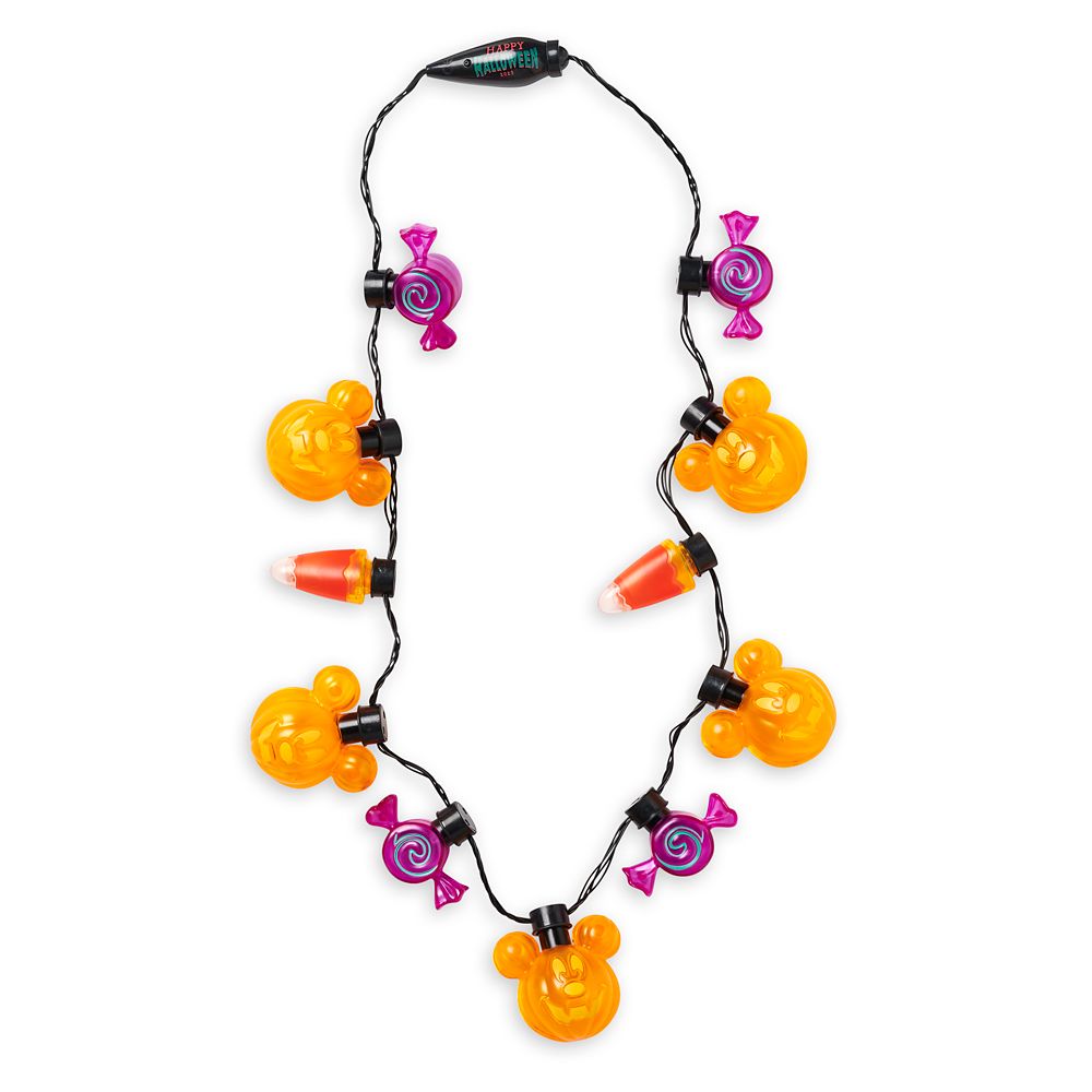 Mickey Mouse Icon Halloween Glow Necklace is now available online