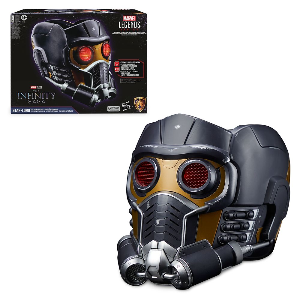 Star-Lord Premium Electronic Roleplay Helmet for Adults by Hasbro  Guardians of the Galaxy  Marvel Legends Series Official shopDisney