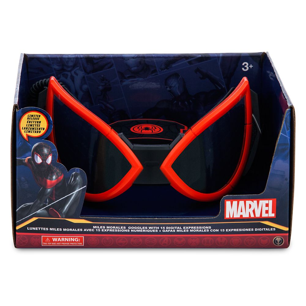 Miles Morales Goggles with 15 Digital Expressions