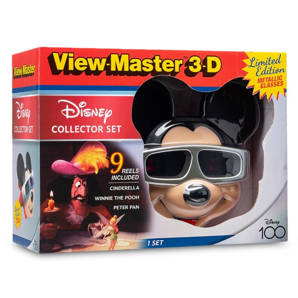 Sealed Disney Peter Pan View-Master 3D 3 Reels Set Pack