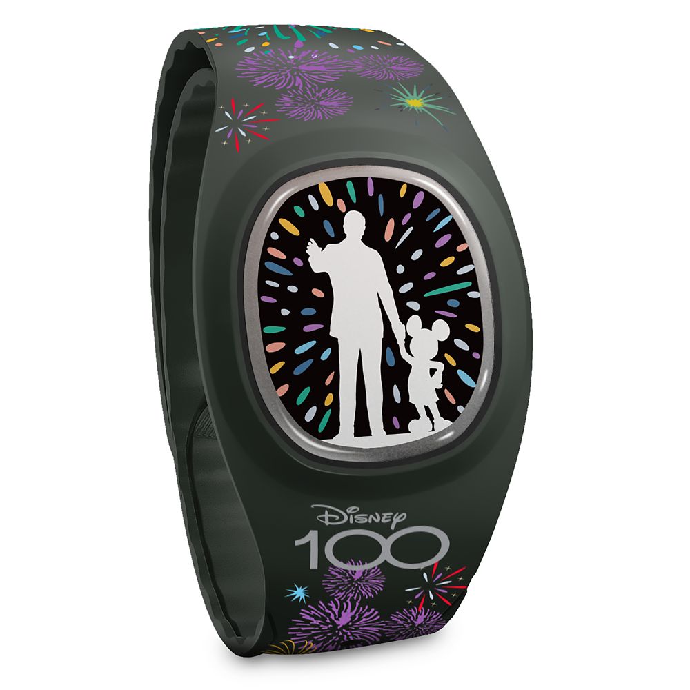 Walt Disney and Mickey Mouse MagicBand+ Disney100 Limited Release