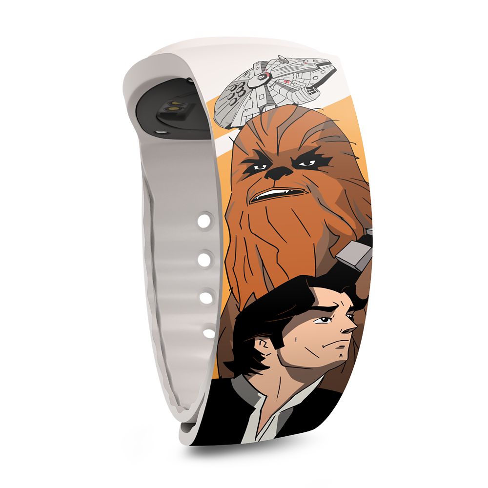 Han Solo and Chewbacca MagicBand+ &ndash; Star Wars