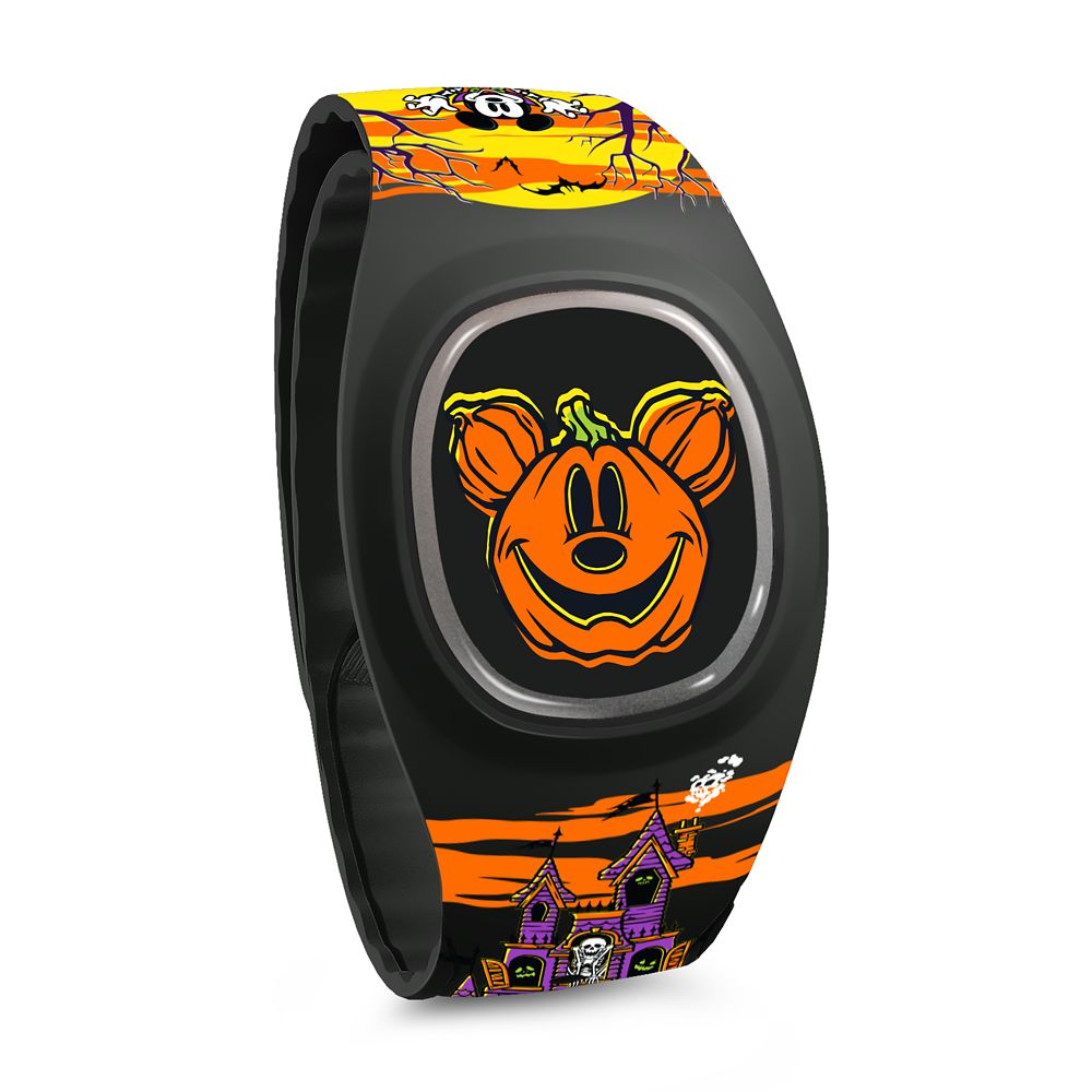 Mickey Mouse Jack-o'-Lantern MagicBand+ – Limited Release