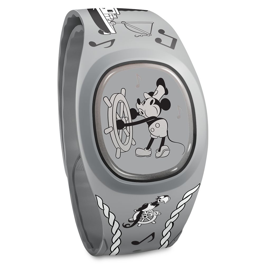 Mickey Mouse Steamboat Willie MagicBand+ – Disney100 – Limited Edition is now out