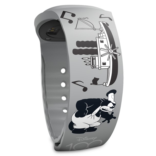 Mickey Mouse Steamboat Willie MagicBand+ – Disney100 – Limited Edition