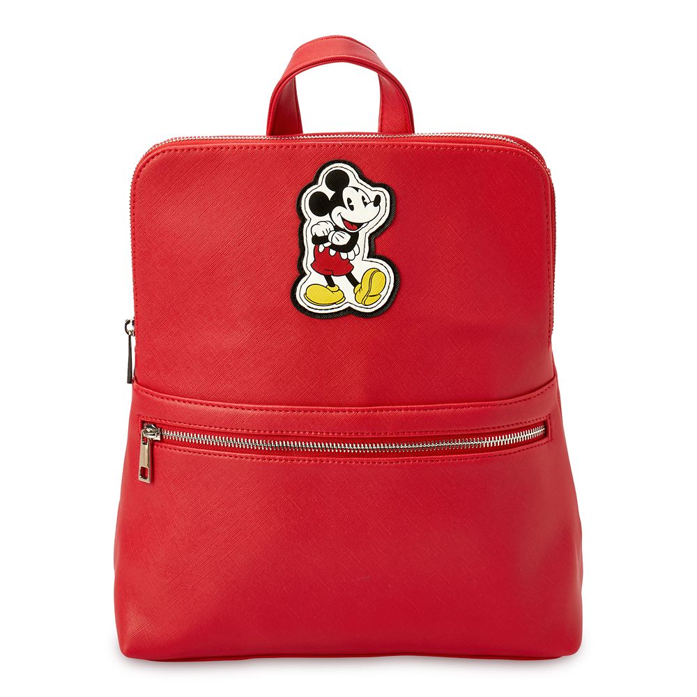 Mickey Mouse Red Fashion Backpack