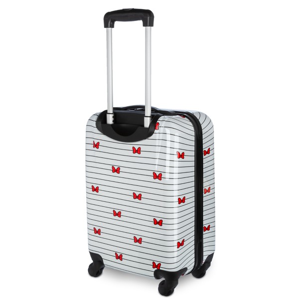 Minnie Mouse Bows Rolling Luggage – Small