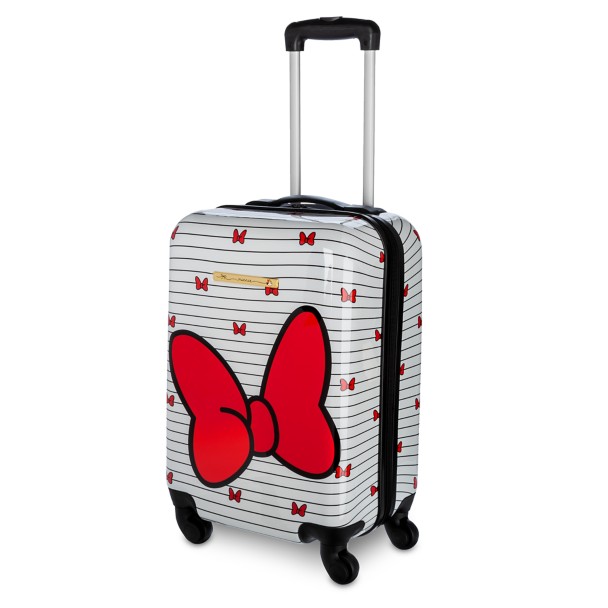 Minnie Mouse Bows Rolling Luggage – Small