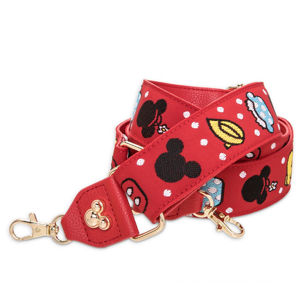 Mickey and Minnie Mouse Bag Strap – Red