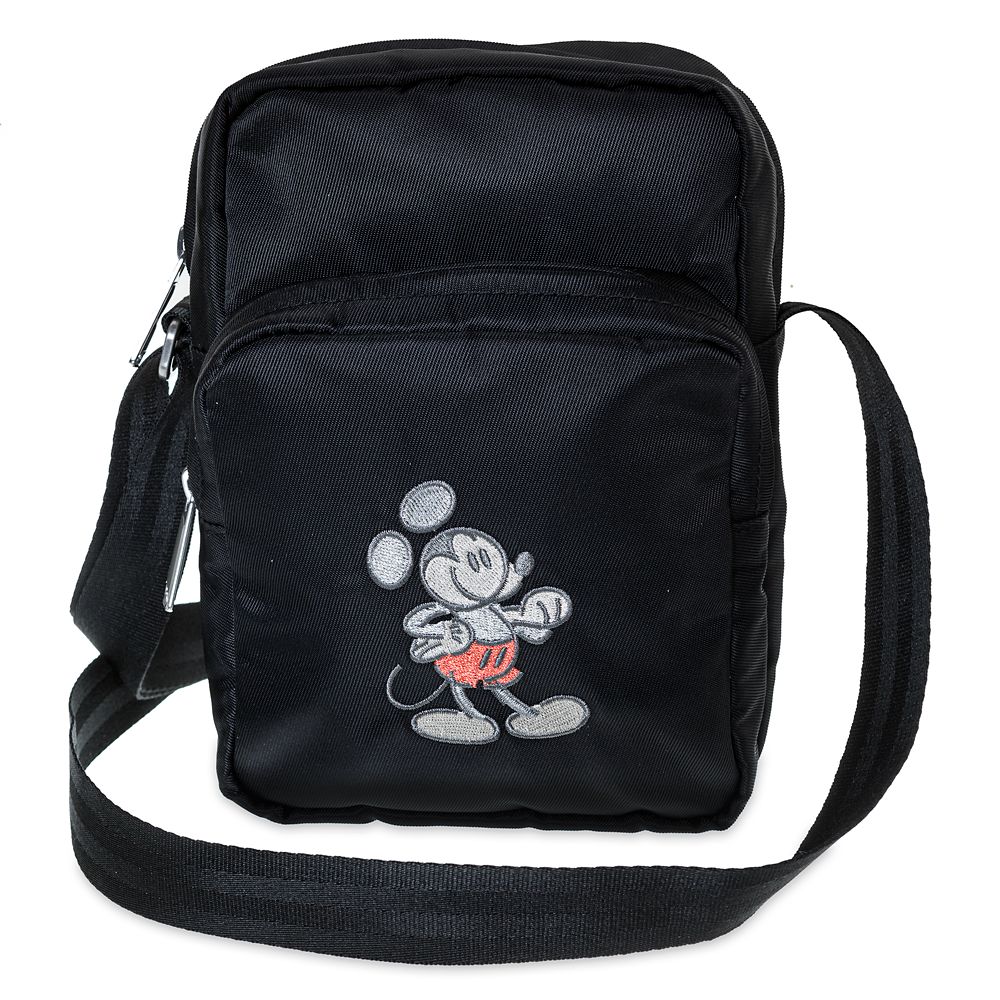Mickey Mouse Genuine Mousewear Crossbody Bag  Black Official shopDisney