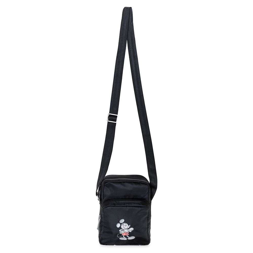 Mickey Mouse Genuine Mousewear Crossbody Bag – Black