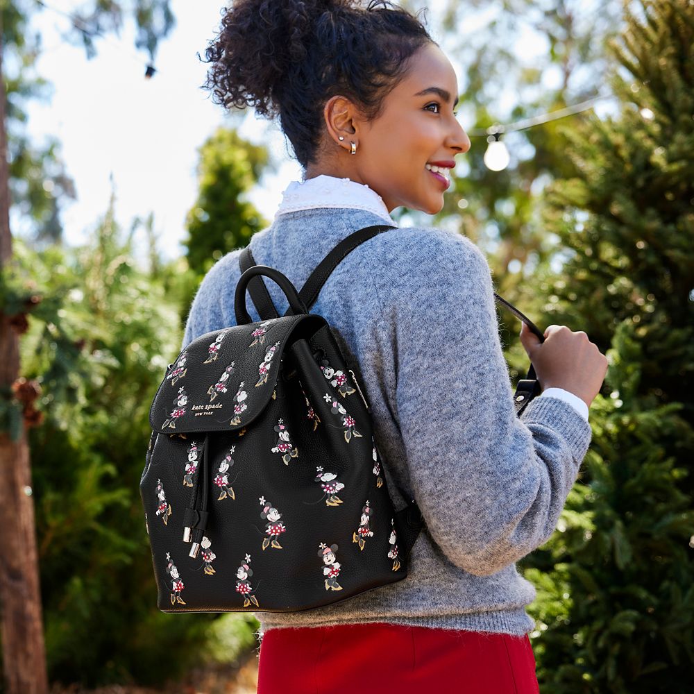 Minnie Mouse Drawstring Backpack by kate spade new york