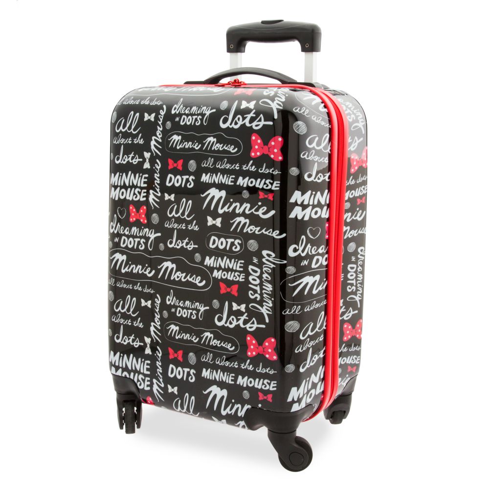 minnie mouse suitcase disney store