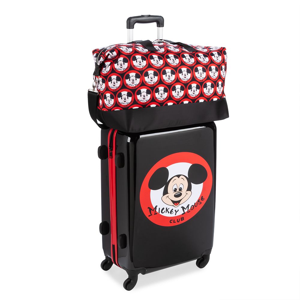 mickey mouse suitcase set