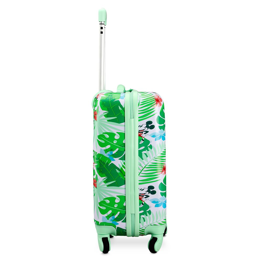 Mickey and Minnie Mouse Tropical Rolling Luggage