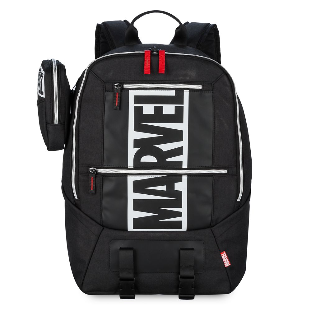 Marvel Logo Backpack and Pouch now out for purchase