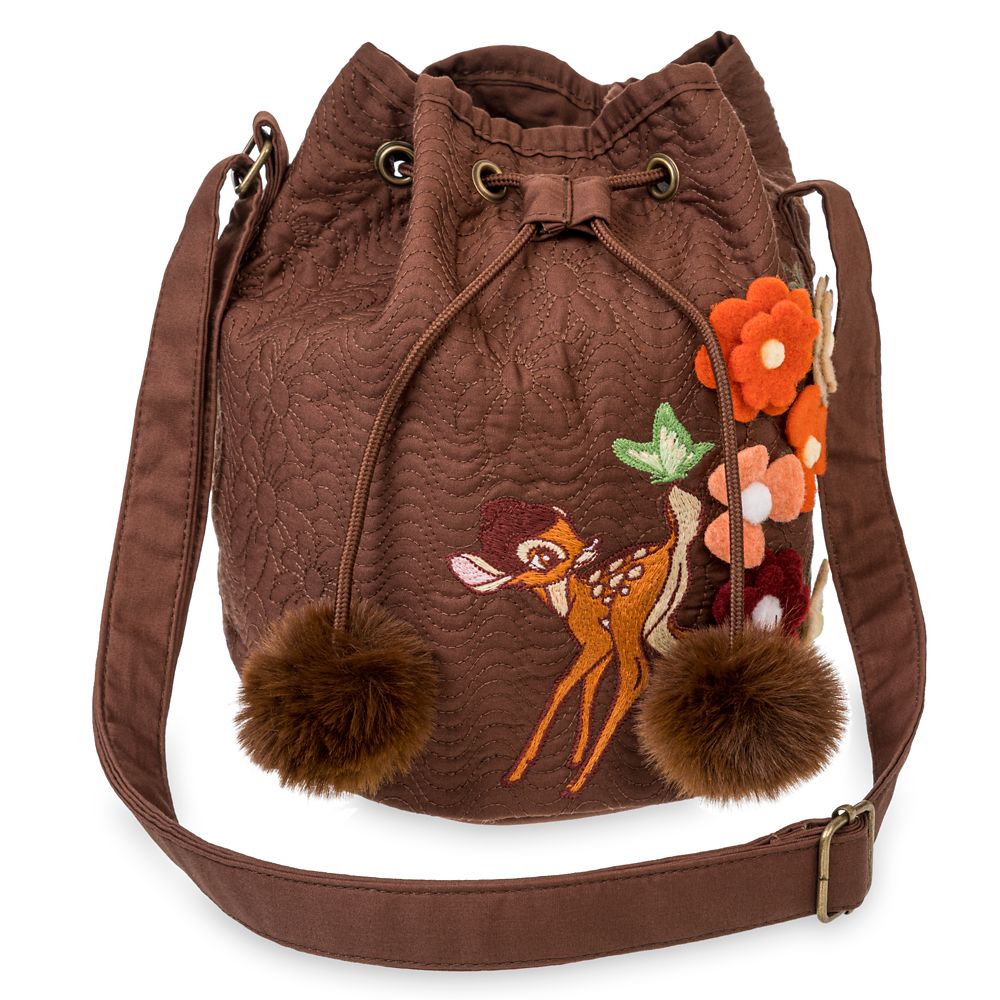 Bambi Drawstring Crossbody Bag