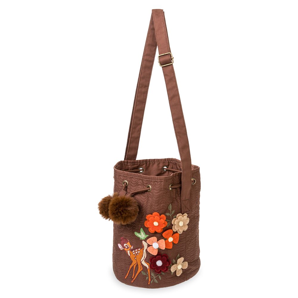 Bambi Drawstring Crossbody Bag