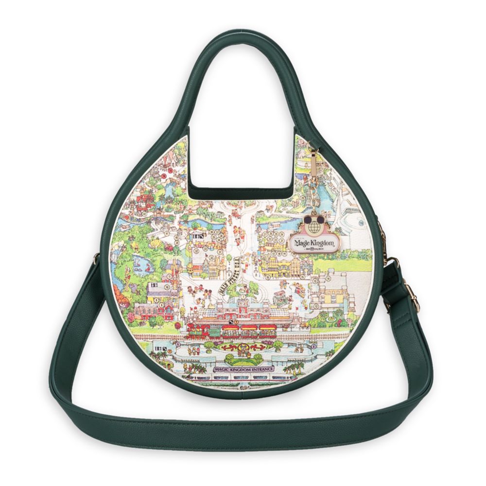 Walt Disney World 50th Anniversary Map Crossbody Bag is now out for purchase