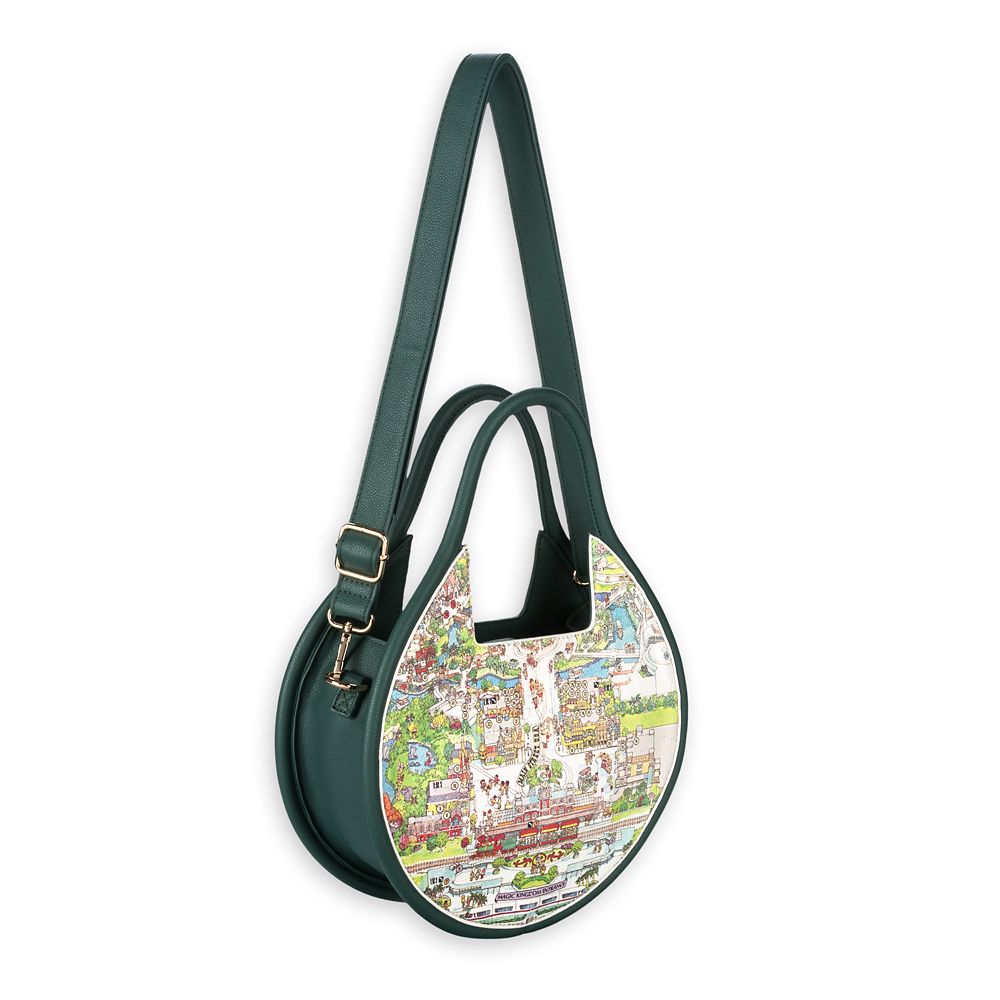 Walt Disney World 50th Anniversary Map Crossbody Bag