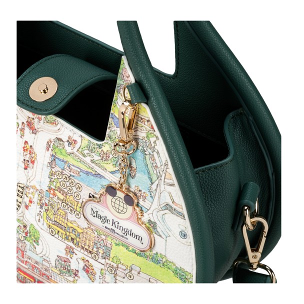 Walt Disney World 50th Anniversary Map Crossbody Bag