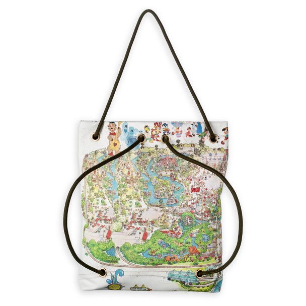 Walt Disney World 50th Anniversary Map Tote Bag