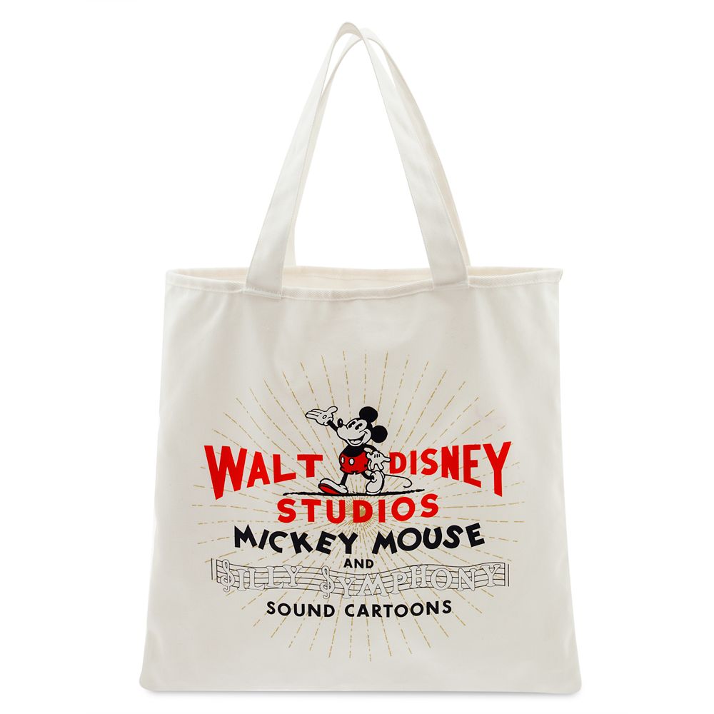 Mickey Mouse Walt Disney Studios Tote – Disney100 available online for purchase