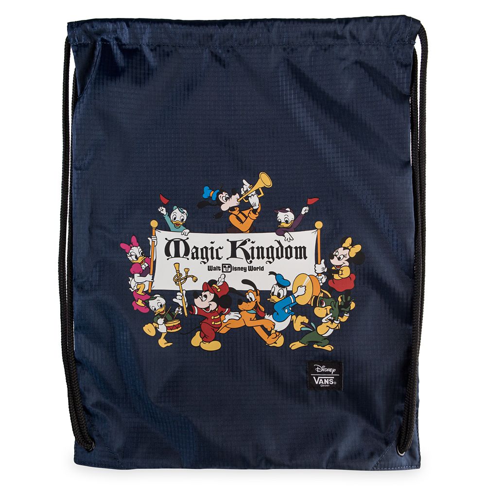 Mickey Mouse and Friends Cinch Bag by Vans  Walt Disney World