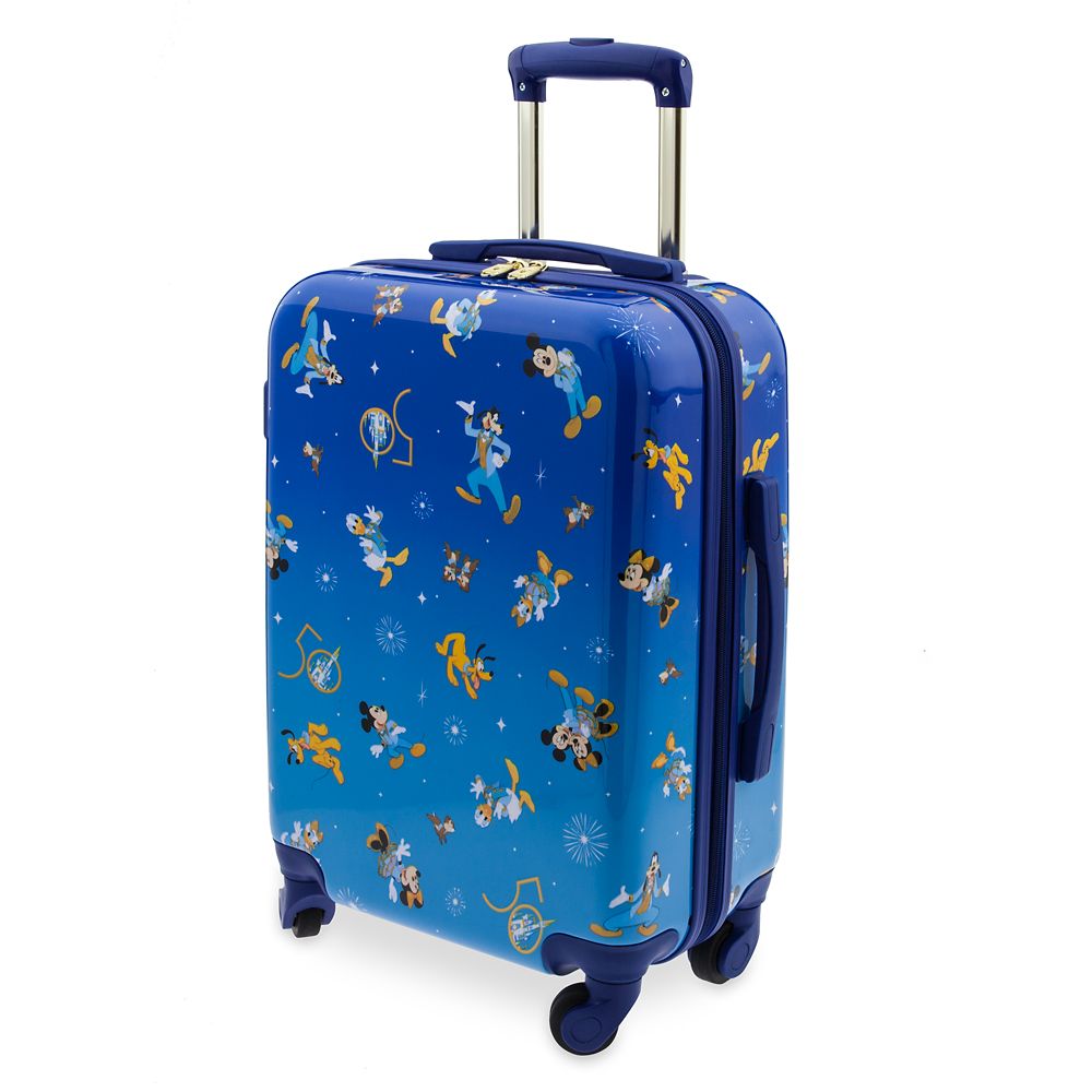 Walt Disney World 50th Anniversary Rolling Luggage – Small